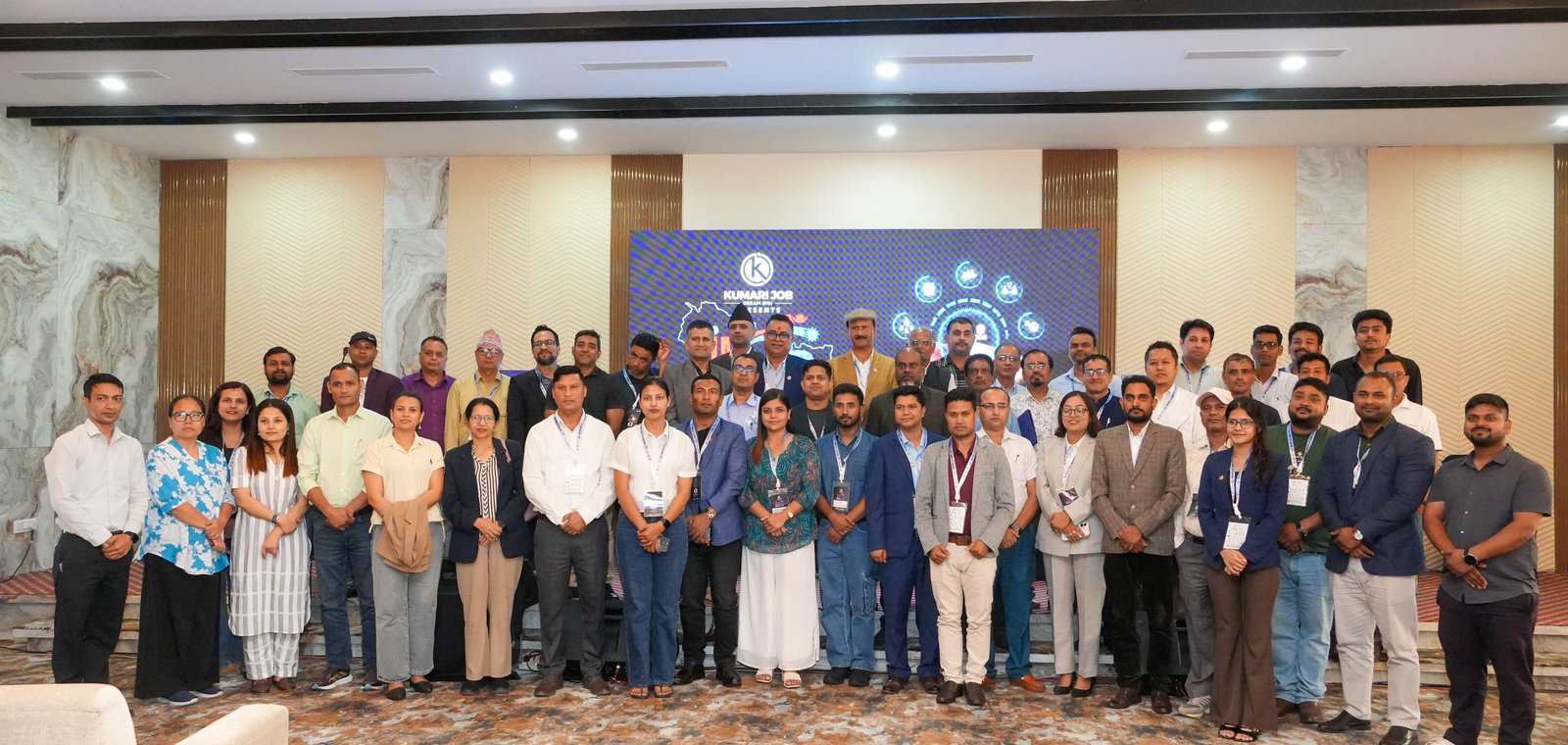 A group photograph of the participants at the closing ceremony of the HR Summit