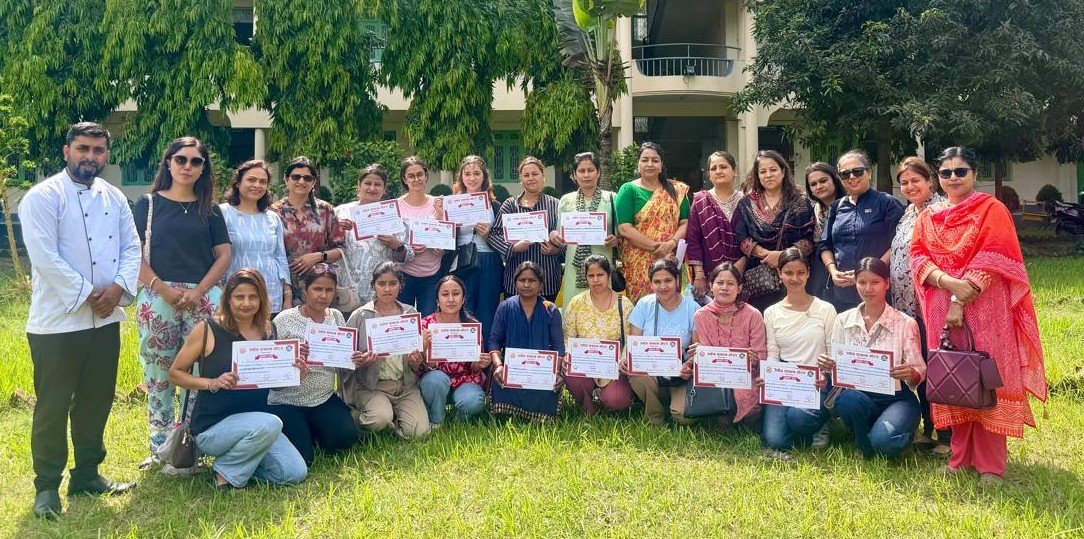Participants of the Healthy Snacks Making Training organized by the CIM, Women Entrepreneurs Committee