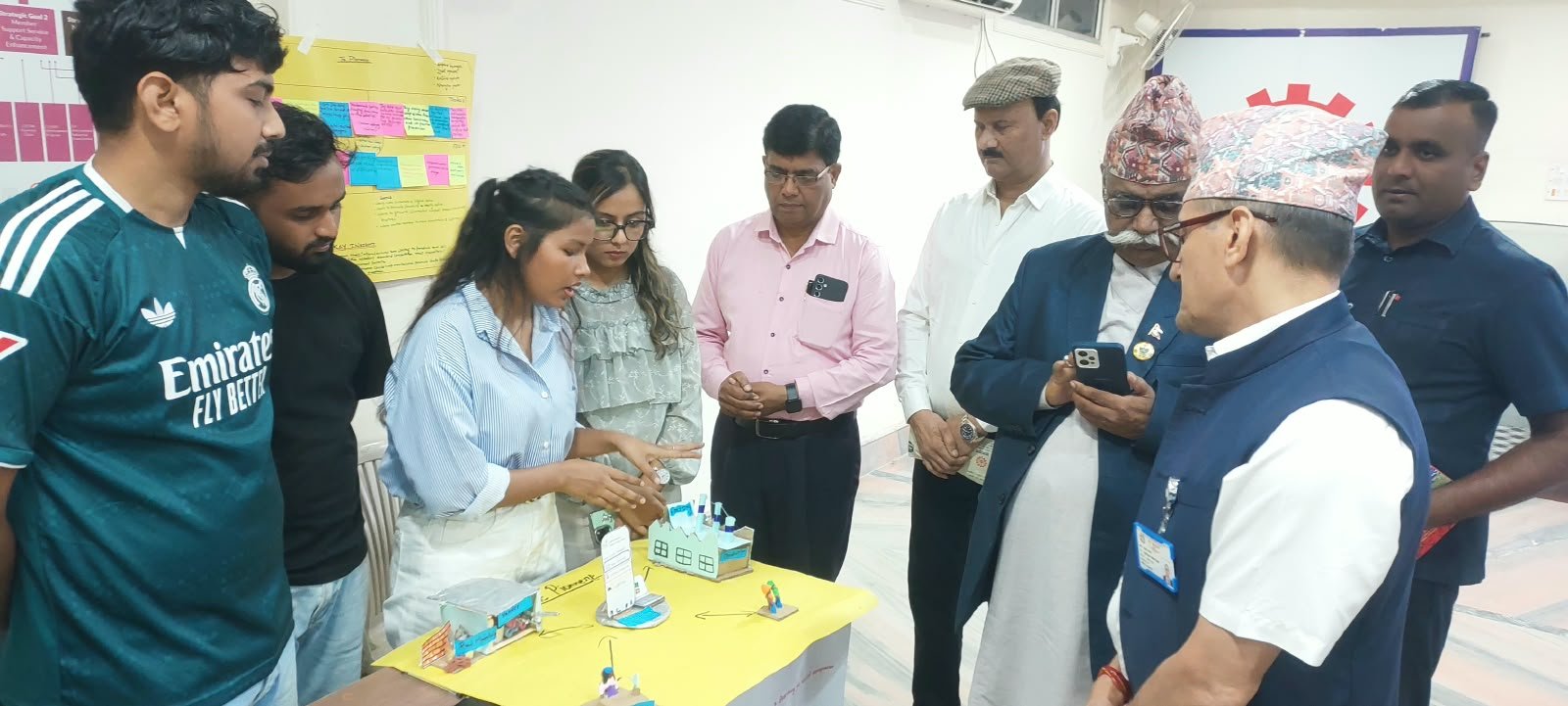 विद्यार्थीको सिर्जनशीलता उद्योगसंग जोड्दै डिजाइन थिङ्किङ कार्यशाला सम्पन्न